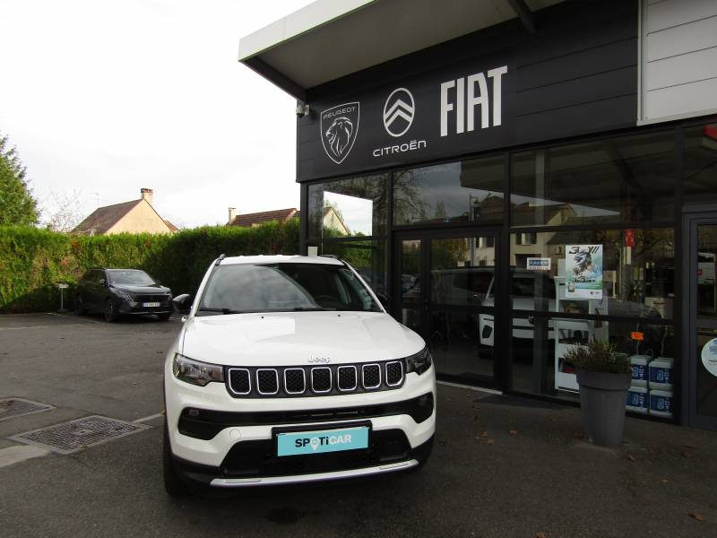 JEEP Compass occasion hybride essence 1.5 MHEV Turbo T4 130 cv Limited DCT